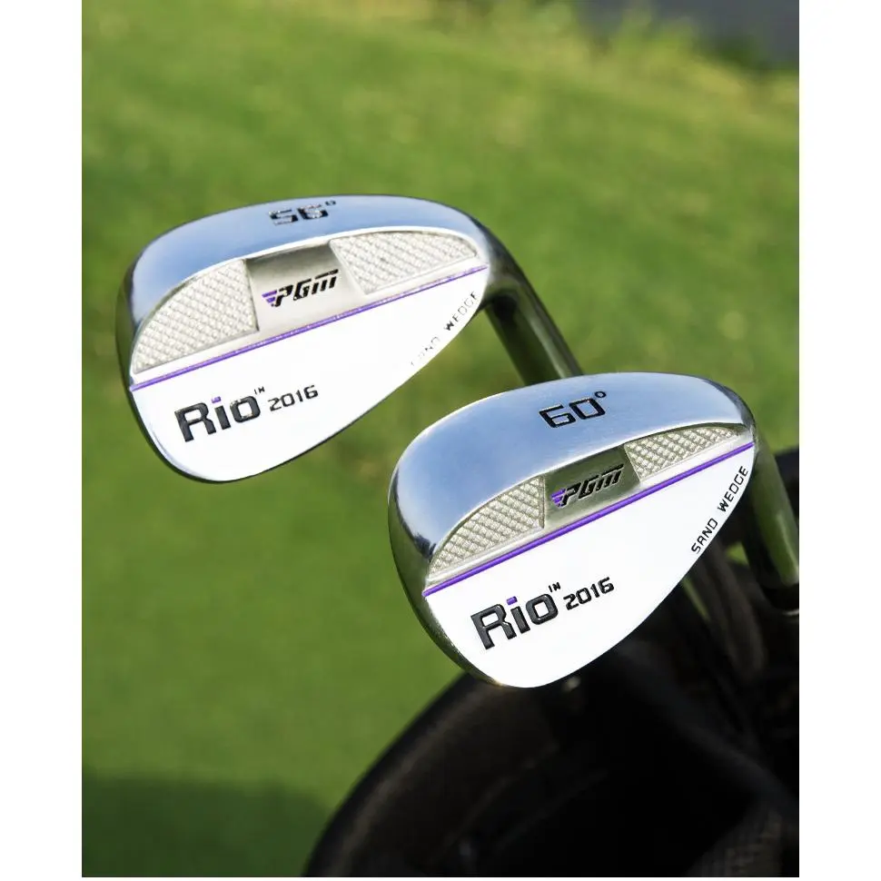 PGM RIO 2016 Women's Golf Wedge 56° Sand Wedge 60° Lob Wedge High Spin Stainless Steel Head Right Handed Ladies Beginner Short Game Golf Club