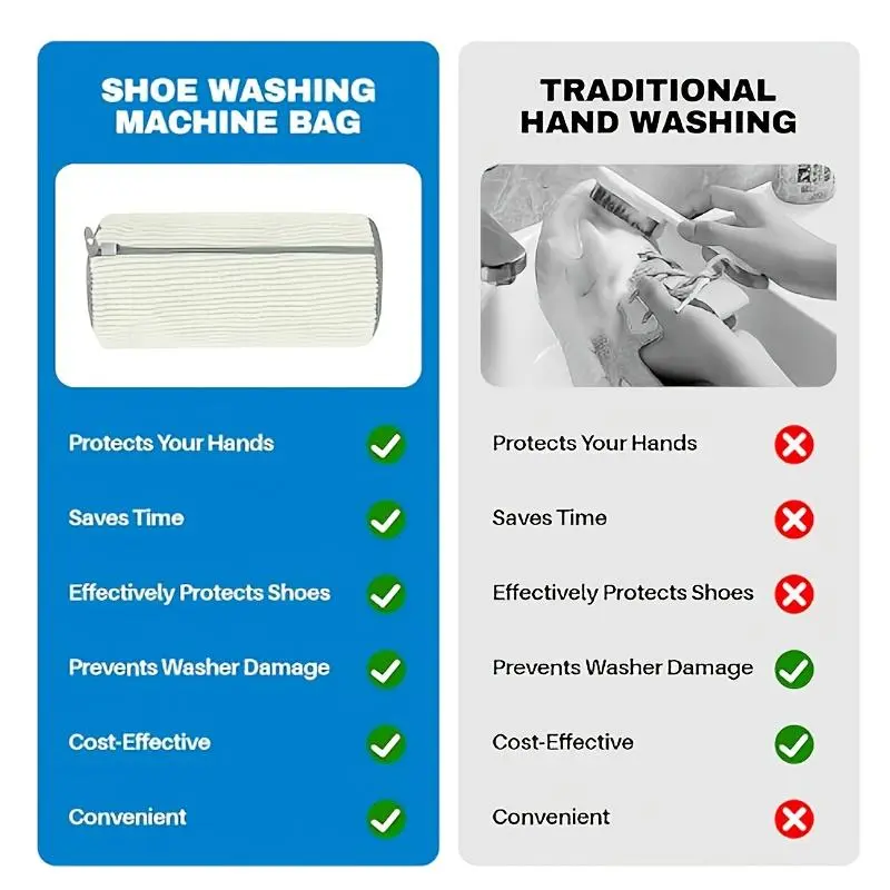 Washing Machine Shoe Bag, Polyester Laundry Wash Bag - TikTok Shop