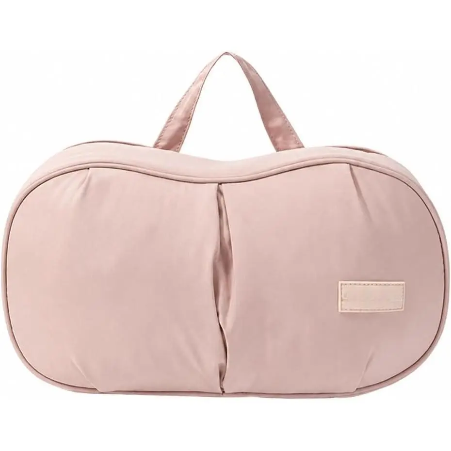 Travel Lingerie Organizer Bag with Structured Bra Protection, Portable Underwear Storage Case, Multi-Compartment Packing Cube, Large Capacity Suitcase Organizer for Travel, Vacation & Carry-On Essentials