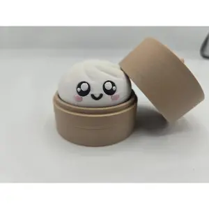 Dumpling Basket Fidget Clicker | Mechanical Key Switch | 3D Printed Desk Toy | Optional Lid & Keychain