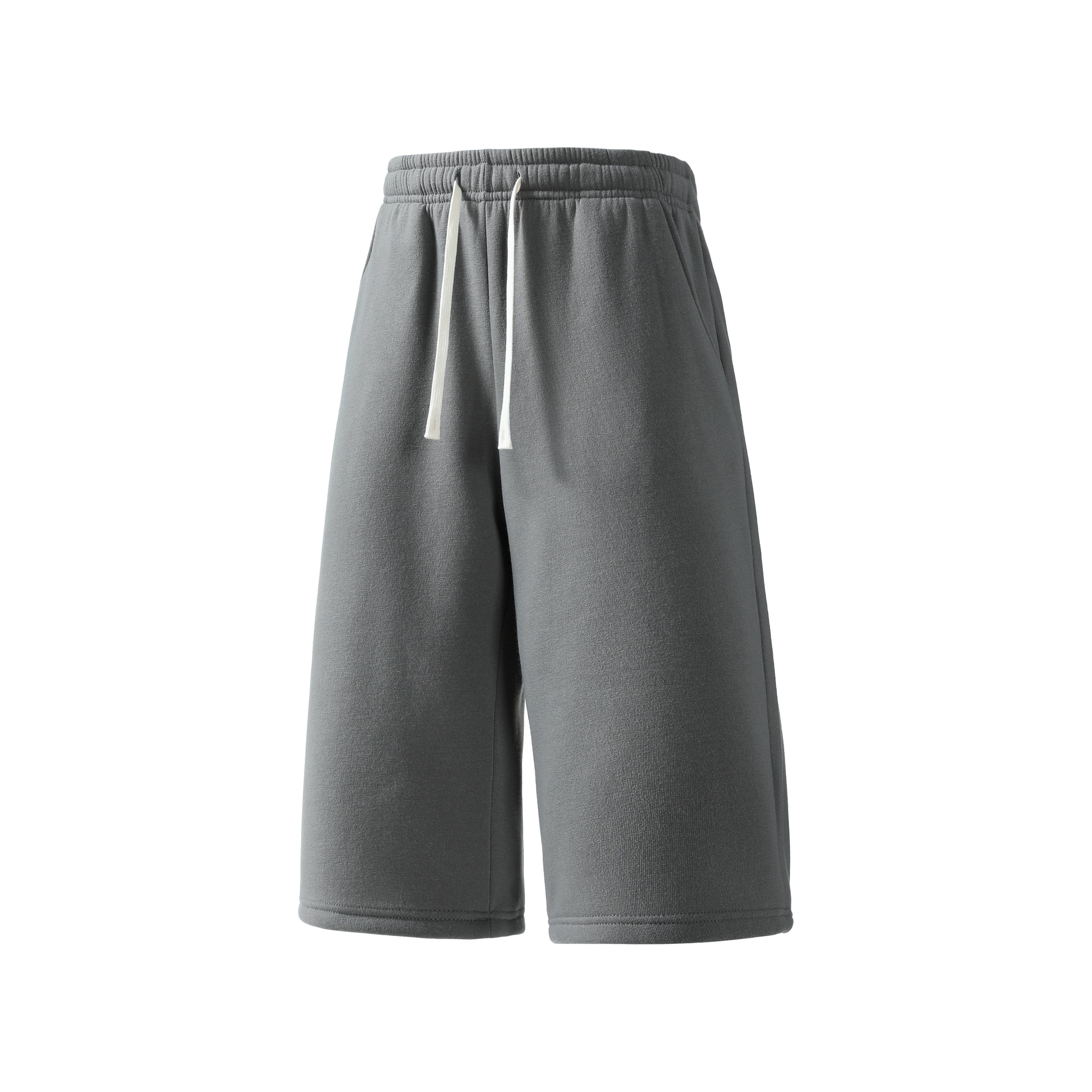 4-Pack Summer Vibes Men’s Baggy Knee-Length Sweat Shorts - Drawstring Long Shorts, Hip Hop Urban Streetwear, Summer Casual Shorts