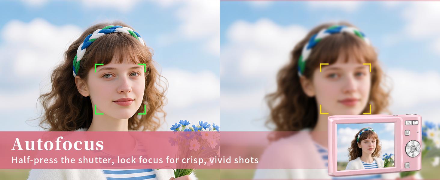 Digital Camera 4K for: 50MP Pink Camera for Photography -16X Zoom Anti-Shake, Date Stamp- Christmas Birthday Gifts for Girls- Compact Camera for 6 7 8 9 10 Year & Up Old Boy Girls Digital Camera 4K for: 50MP Pink Camera for Photography -16X Zoom Anti-Shake, Date Stamp- Christmas Birthday Gifts for Girls- Compact Camera for 6 7 8 9 10 Year & Up Old Boy Girls