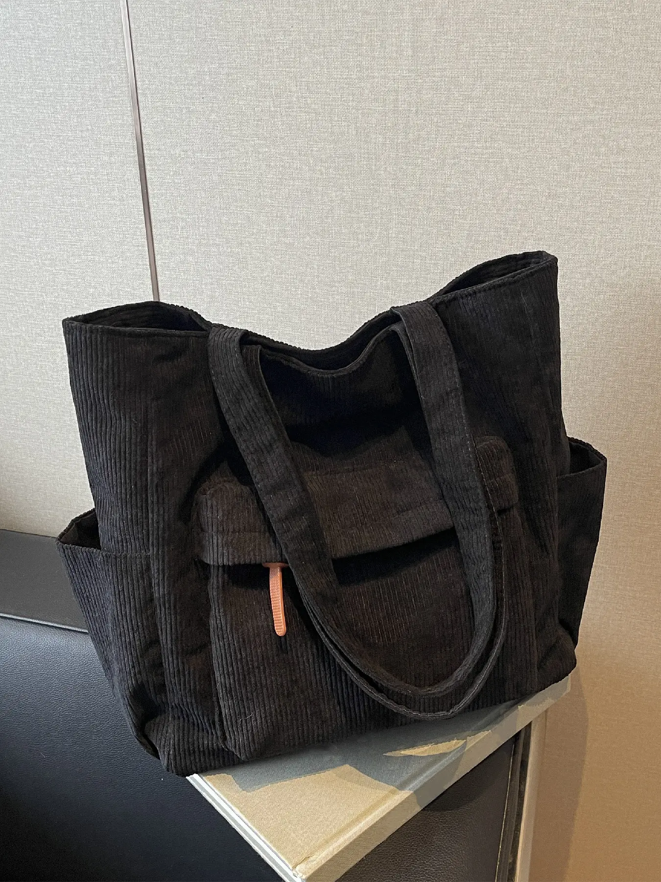 Women's New Large Capacity Tartan Tote Bag, Multi-Pocket Design, Smooth Zipper, Handbag & Shoulder Bag, Ideal for Work & Daily Use