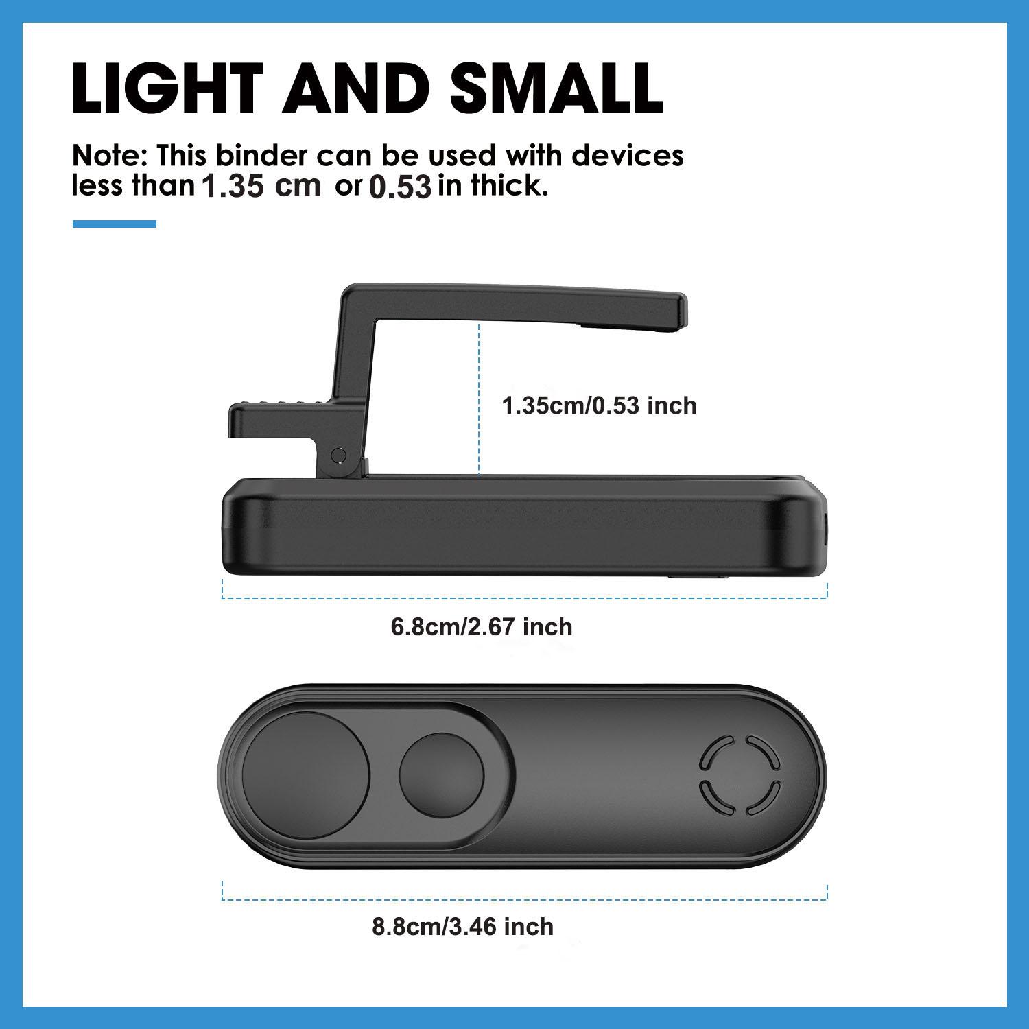 Remote-Control Page Turner for Kindle Paperwhite, Oasis and Kobo, Rechargeable Wireless Remote Clicker Accessories for Kindle, iPhone, iPad and Android Tablets
