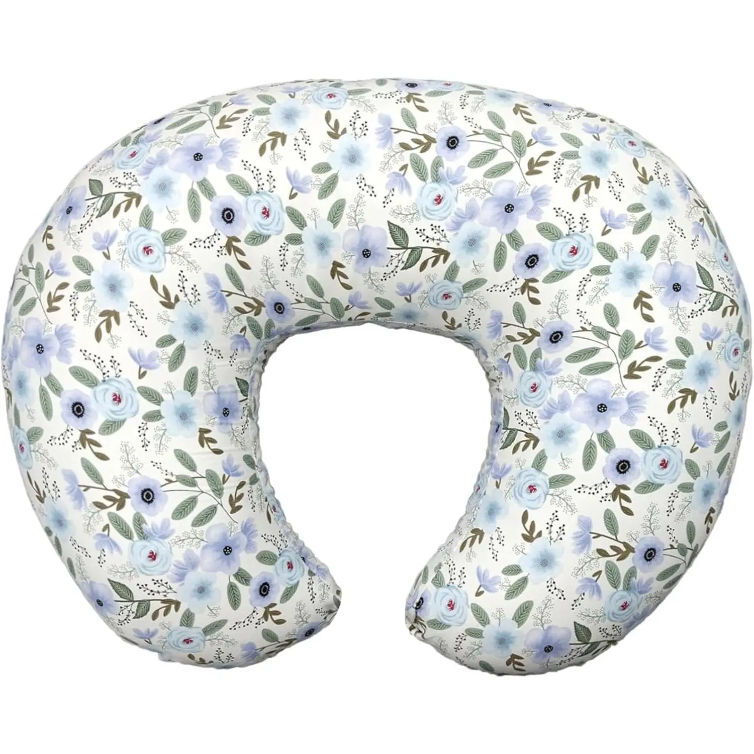 Nursing Pillow, Breastfeeding Pillow with Removable Cover, Ergonomic Breast Feeding Pillow, Baby Feeding Support Pillow for Mom Easier Breastfeeding- Original Size/Leaves