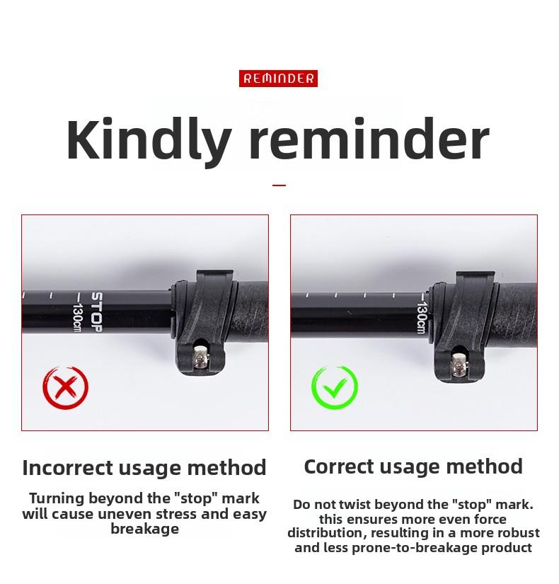 Aluminum alloy folding trekking pole, ultra-light and ultra-short, telescopic outdoor walking stick for hiking and climbing, 5-section walking pole