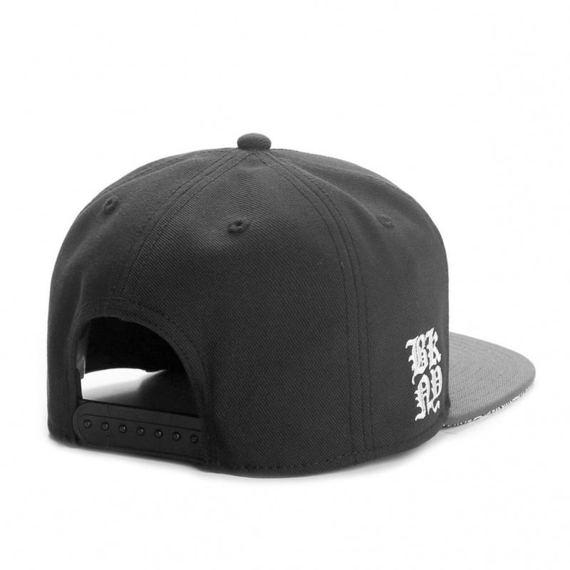 2026 New Black Double Paisley Pattern Flat Brim Hat for Adults Casual Sun Hat