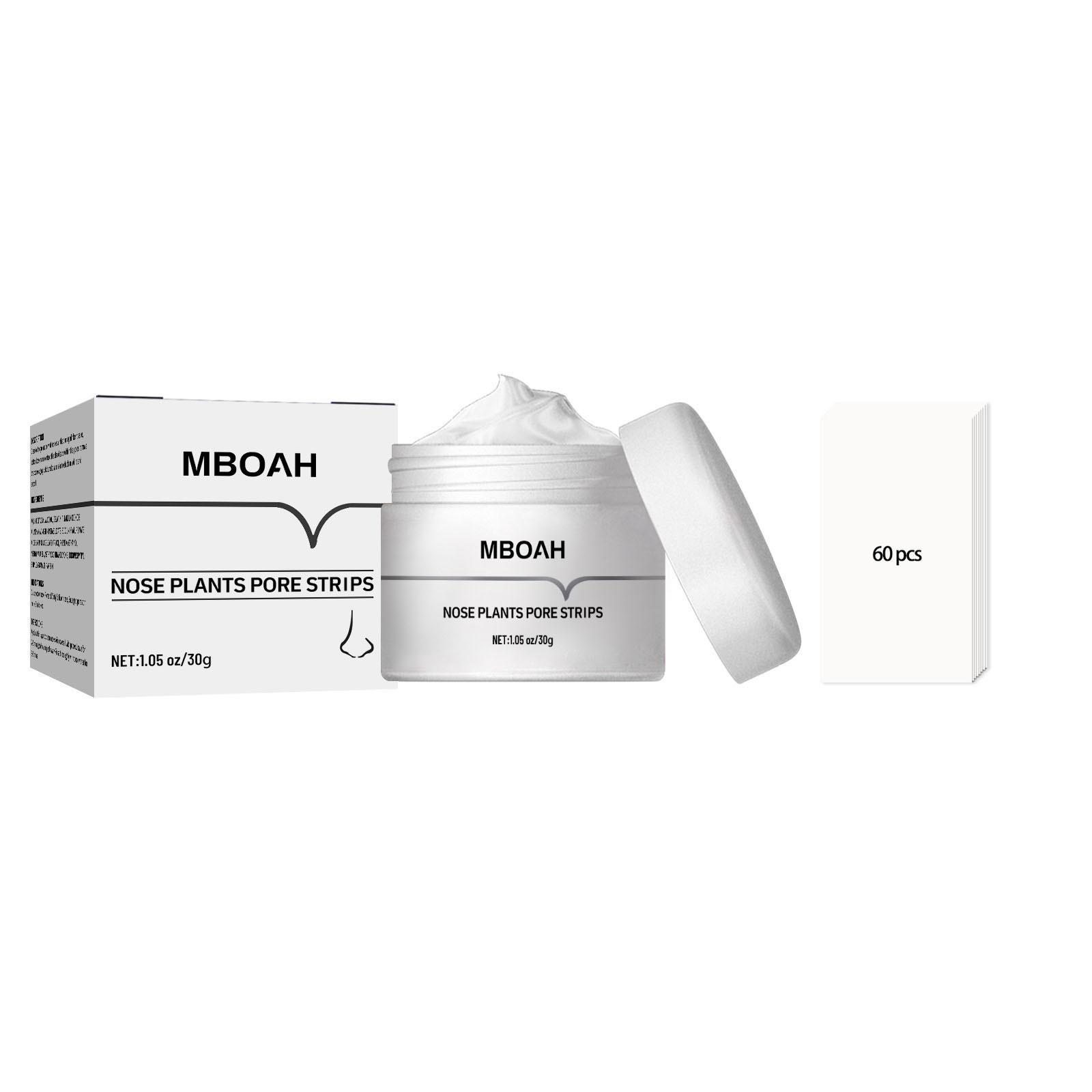 Blackhead Nose Mask Set, 2 Boxes Tightening Pores Face Peel Mask, Pore Deep Cleanser Purification Mask, Nose Patch, Acne Removal Mask