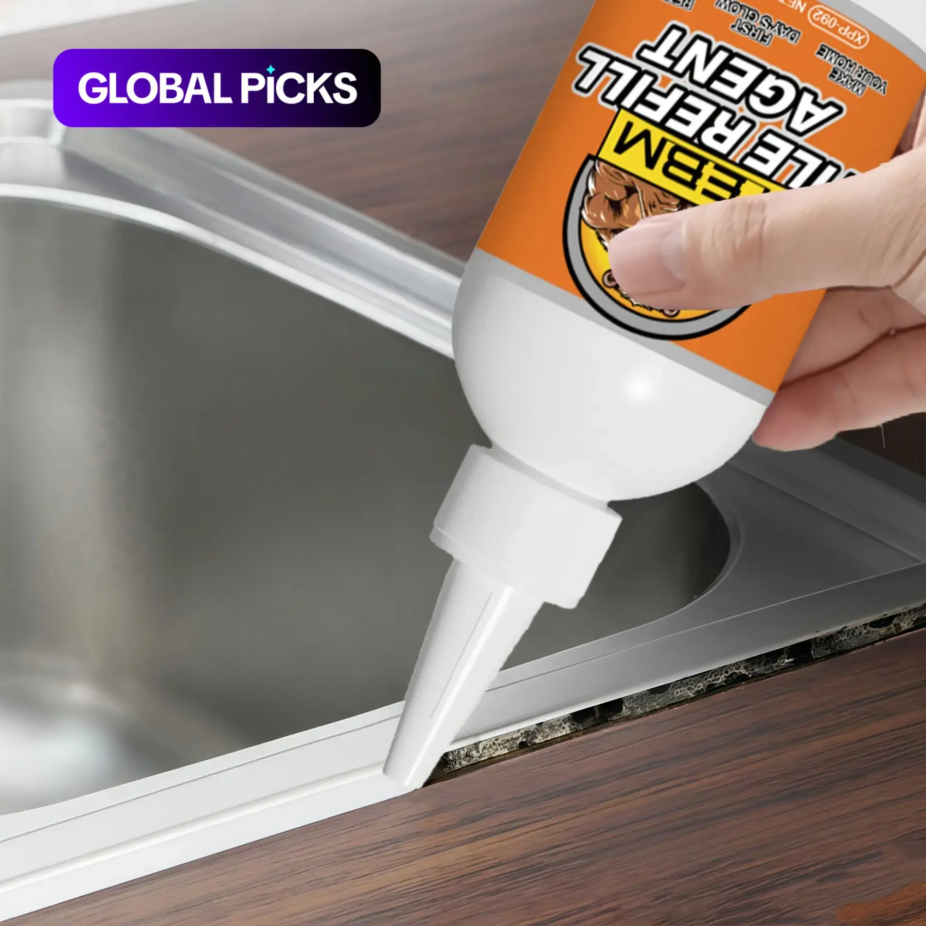 Waterproof Fast-Drying Tile Grout Sealant, Invisible Waterproof Sealant, Multi-Functional RV Sealing Adhesive, Effective Gap Filler, Suitable for Home Use, Durable Waterproof Sealant #GLOBAL PICKS