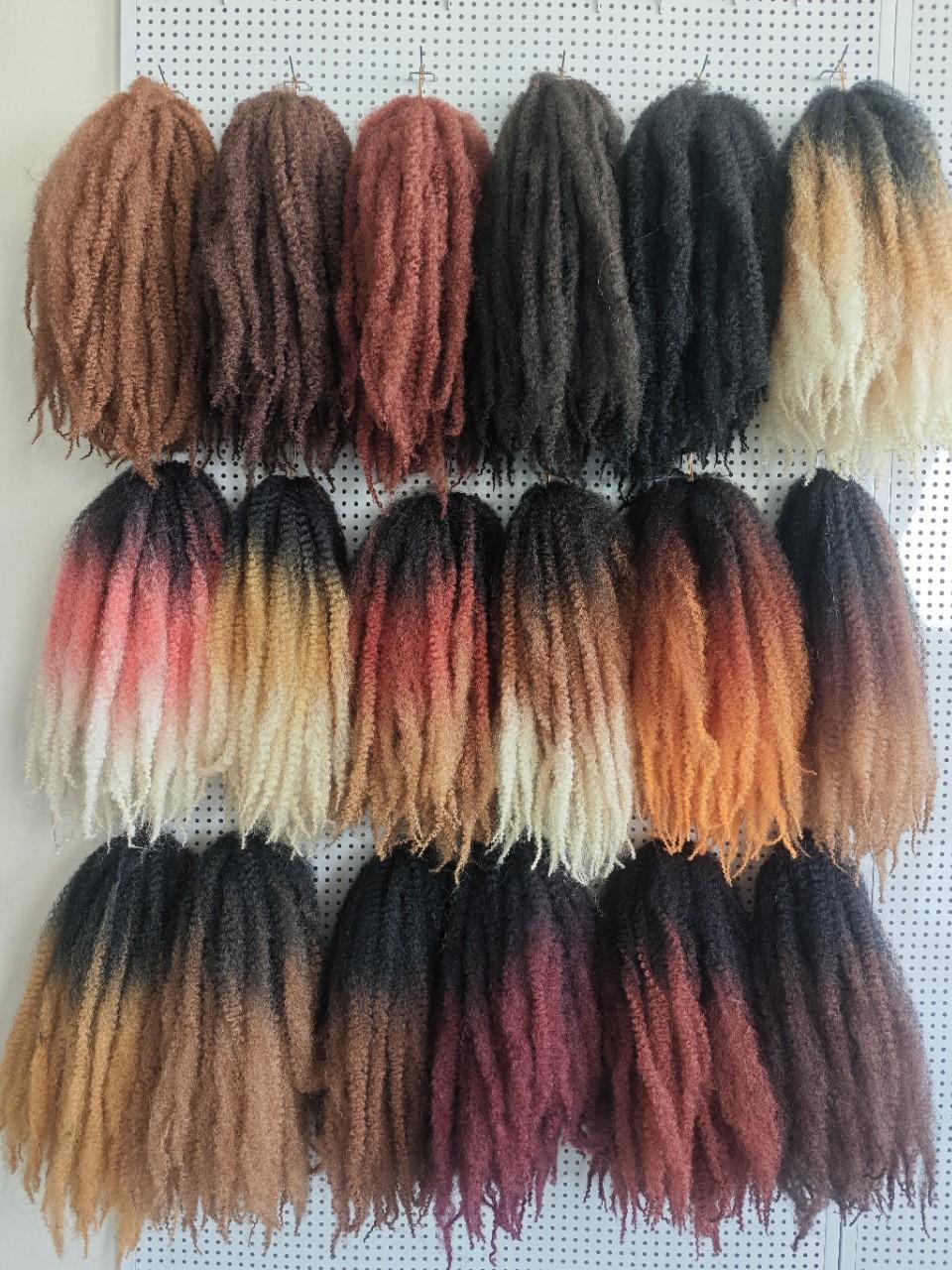 DB- African Style Kinky Curly Crochet Hair Synthetic Dreadlock Braiding Hair Extensions-DB DB- African Style Kinky Curly Crochet Hair Synthetic Dreadlock Braiding Hair Extensions-DB