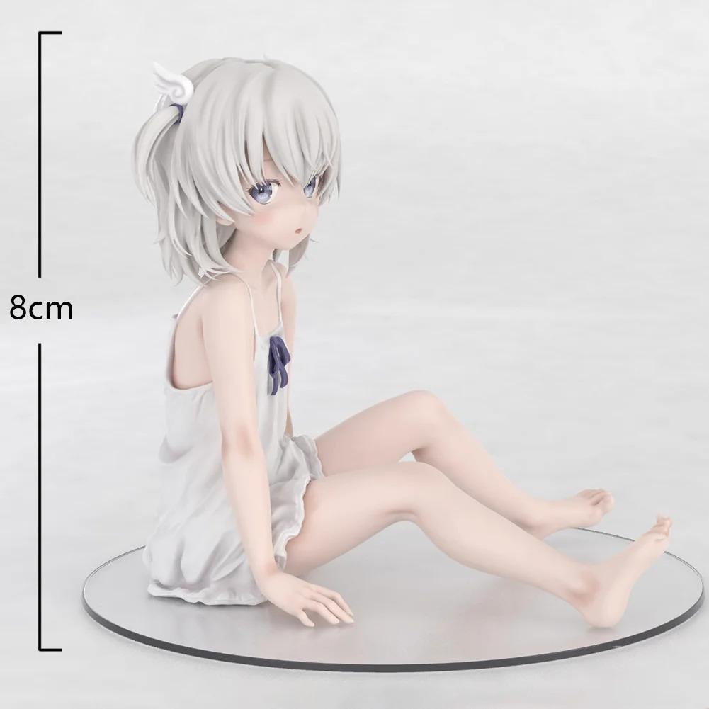 Original illustration Action Figure Makoto Shiroikone Kawaii Girl Anime Peripheral Collectible Model car Decoration toys Gift Original illustration Action Figure Makoto Shiroikone Kawaii Girl Anime Peripheral Collectible Model car Decoration toys Gift