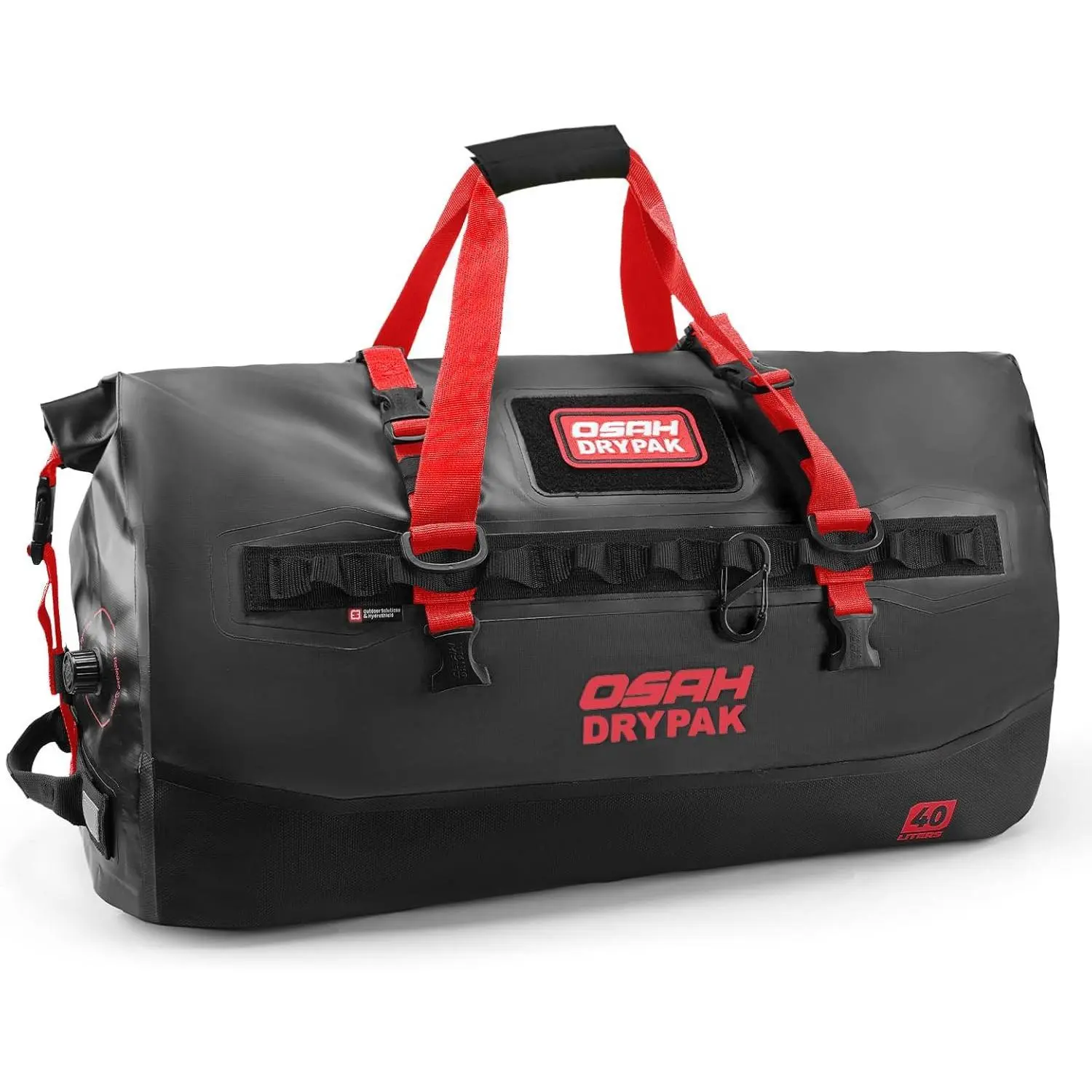 Waterproof Duffel Bag 25L/40L/60L – Heavy-Duty Motorcycle Tail Bag, Roll-Top Dry Bag for Travel, Camping, Boating, Kayaking, Outdoor Adventure