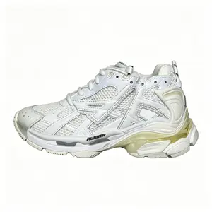 2026 latest model running shoes, white dad sneakers, retro style men's sports shoes, it is recommended to purchase one size smaller