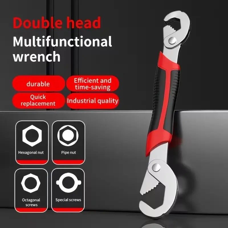 Multi-Functional Adjustable Wrench, Large Opening Quick Release Tool, Versatile Handheld Wrench for Various Tasks, Random Color Option, Multifunctional Wrench