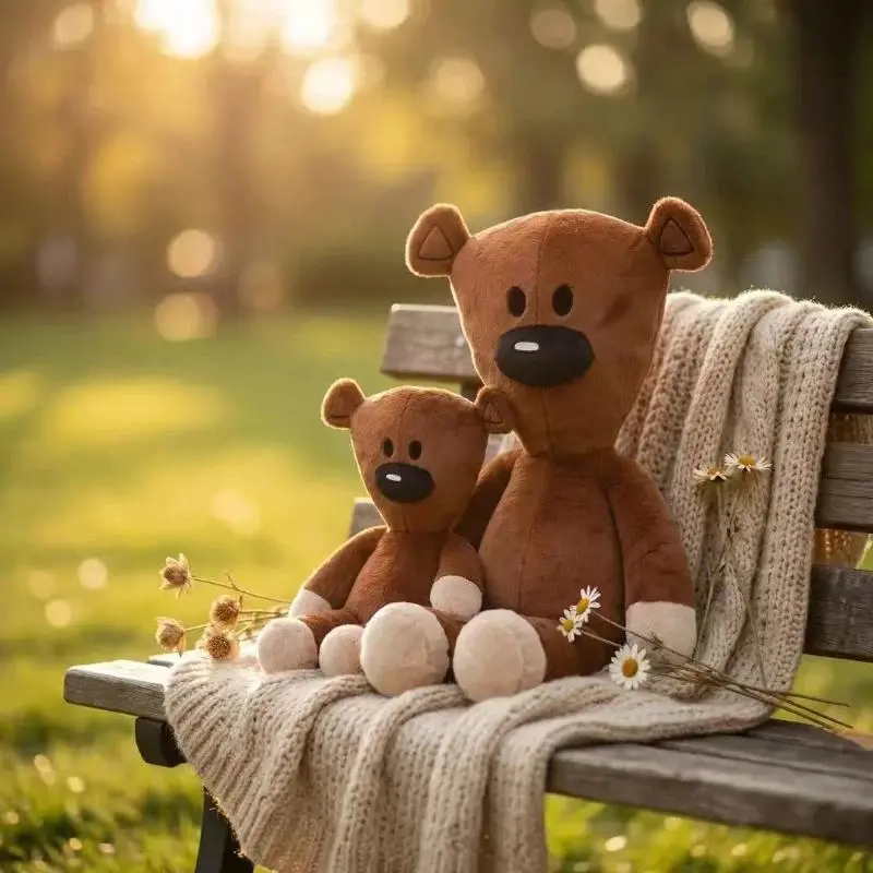 Mr Bean Teddy Bear Plush Toy, 30/50/60/80/110cm Soft Adorable Stuffed Cuddly Stuffed Animal, House Decoration Cute Collectibles, Girls’ Birthday Gift Accompany Sleep Doll, Collectible Soft Animal, Cuddly Stuffed Animals
