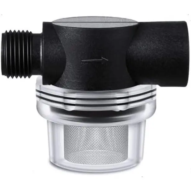Water Pump Strainer 1 count Water Filter 1/2''Twist- Pipe Strainer RV Water Pump Filter Compatible 50 Mesh Female Water Filter 304 Stainless Screen For RV Marine  (1 Pcs)