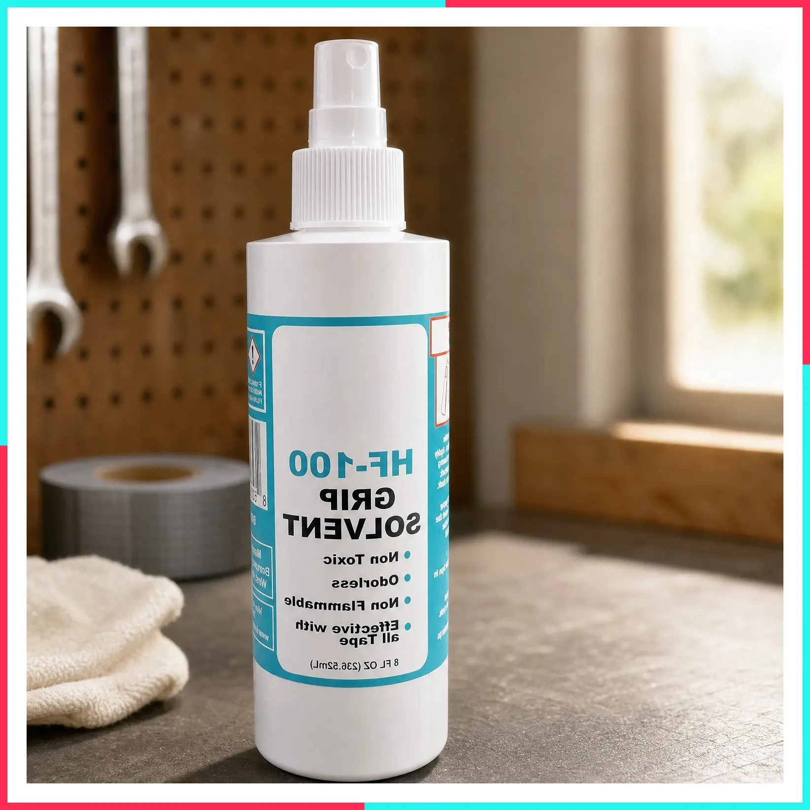HF-100 Premium Golf Grip Solvent for Regripping Golf Clubs and Grip Repair - Shake and Spray Solution - Non-Toxic, Non-Flammable, Odorless