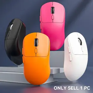 Three Modes Silent Rechargeable Computer Mouse, Side Buttons, Comfortable Efficient Design, Office Gaming Mouse, Laptop Desktop Compatible
