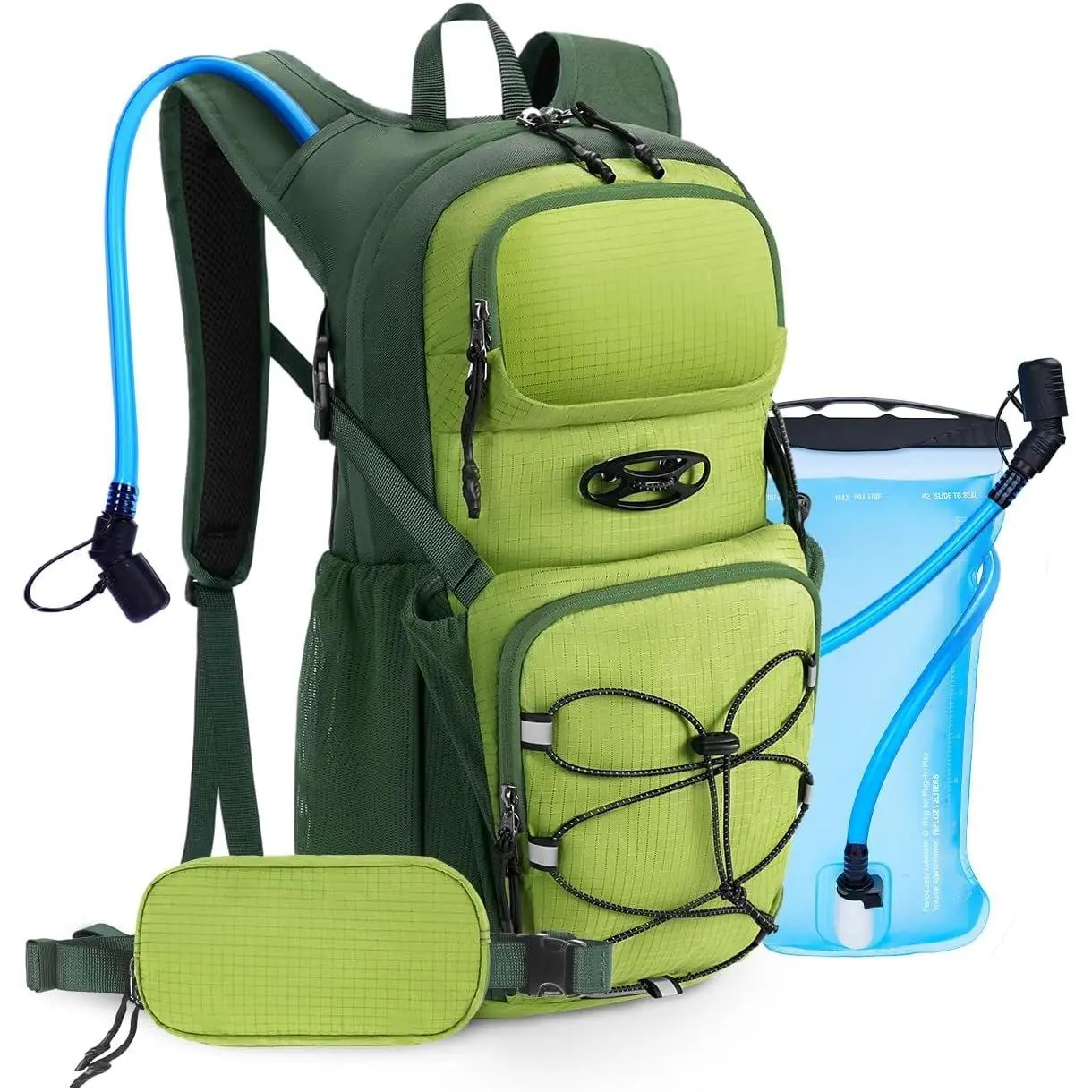 20L Lightweight Hydration Backpack with 2L Water Bladder& Pack