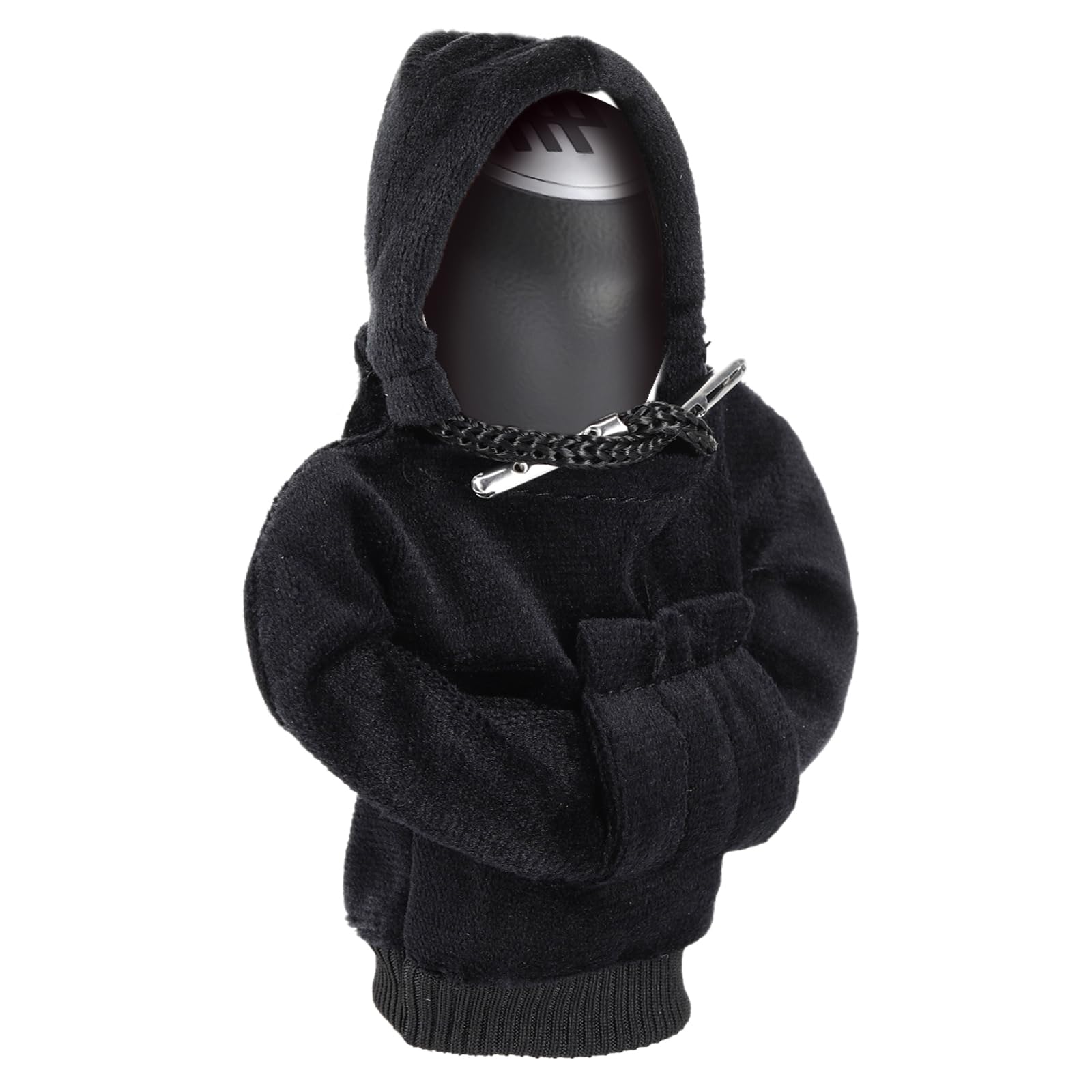 Hoodie Shaped Car Gear Shift Cover, Fashion Mini Car Shifter Decorative Cover, Soft Hooded Shirt Car Shifter Trim Accessories, Car Decoration, Cute Car Accessories for Girls & Boys