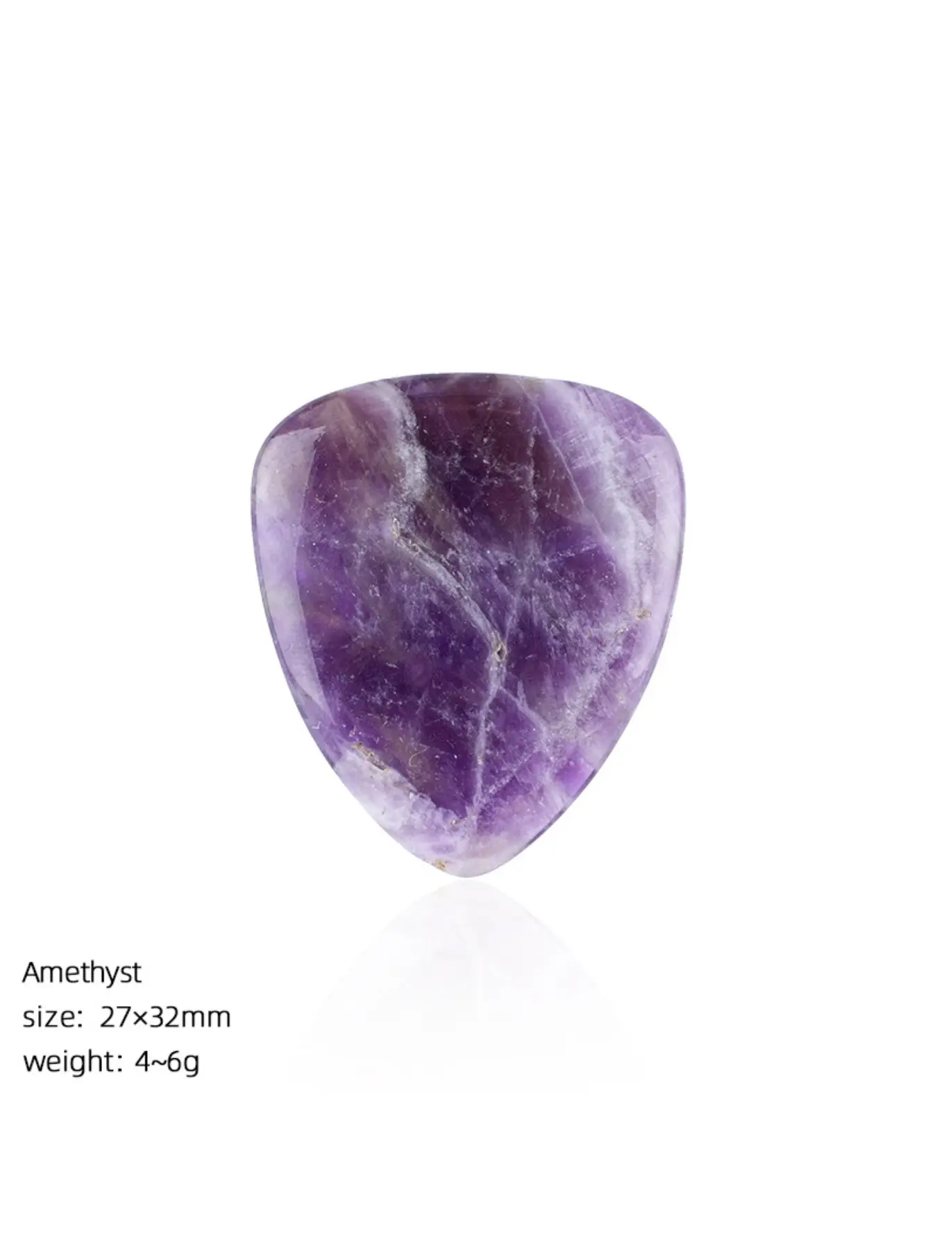 Natural Crystal Guitar Pick, Electric Guitar Bass Scraper, Jade Agate Pick, Musical Instrument Gift, Handmade Craftsmanship, Durability, Unique