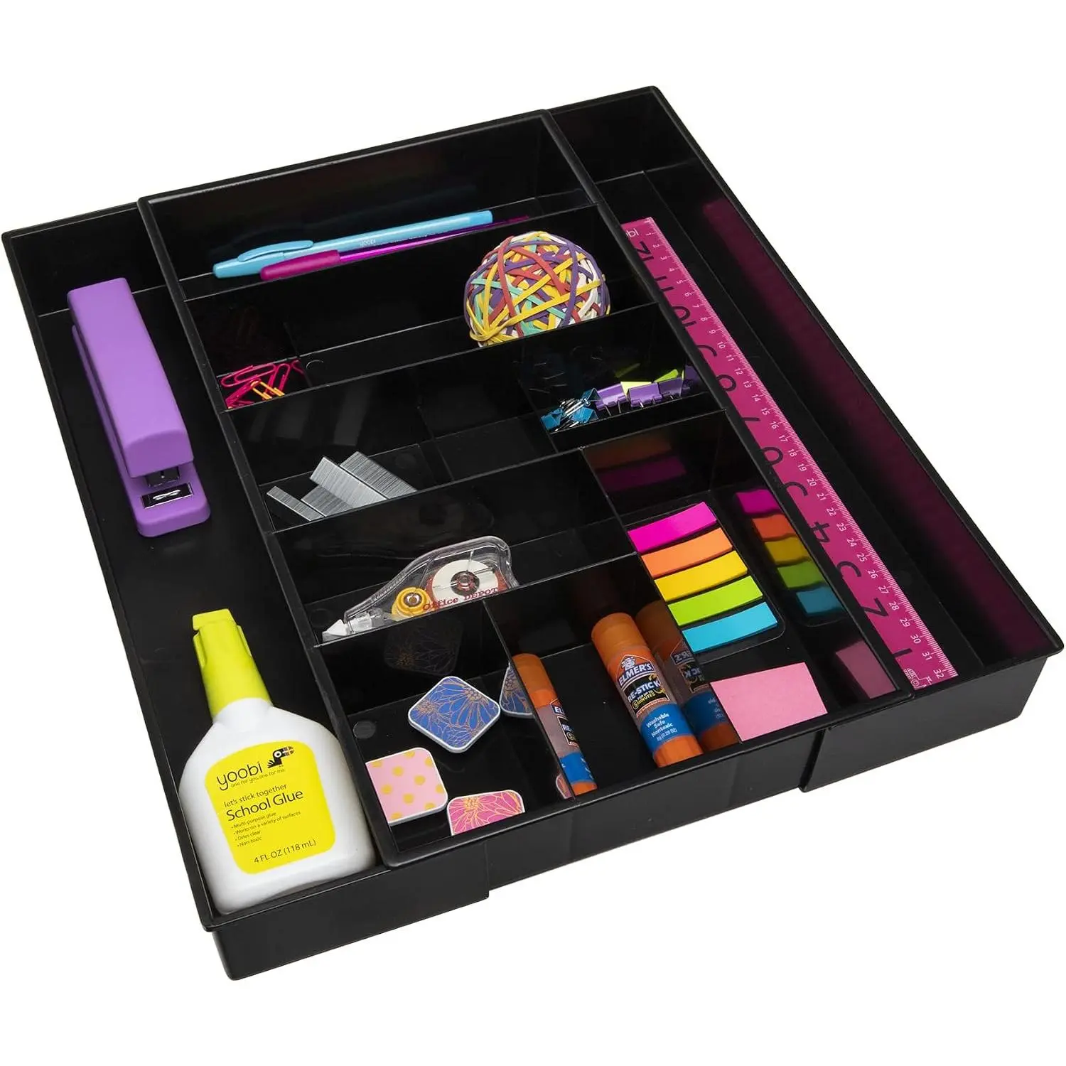 Industries Expandable Office Drawer Desk Organizer Storage Tray