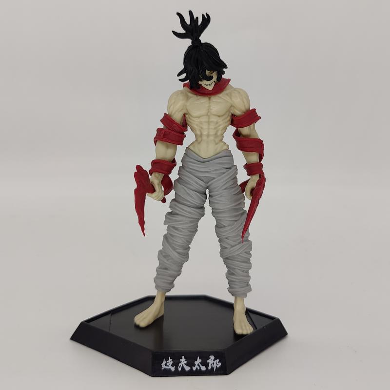 15CM Demon Slayer Anime Figures Gyutaro Ume Gk Figurine Pvc Manga Statue Model Doll Collectible Room Decoration Gifts