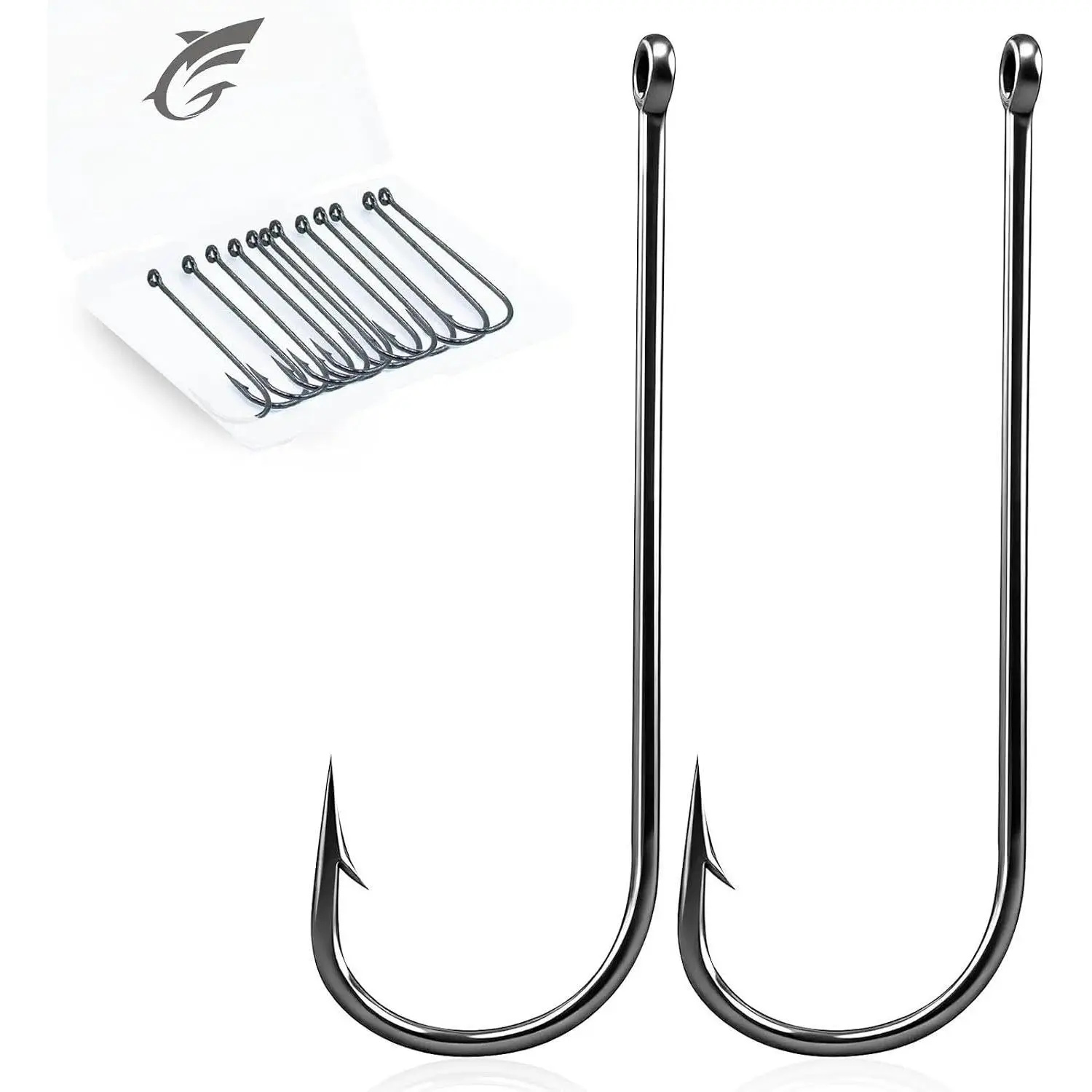 100 count Aberdeen Fishing Hooks, Long Shank Hooks for Freshwater | High Carbon Steel, Ultra  Light Wire, Live  Hooks for Sunfish Bass Trout Crappie Bream Panfish Bluegill Size 16#-6/0