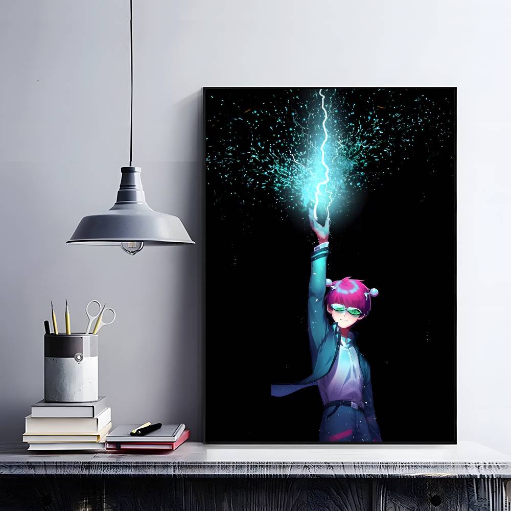 Anime The Disastrous Life Of Saiki K Poster HD art sticky wall waterproof home living room bedroom bar aesthetic decoration Anime The Disastrous Life Of Saiki K Poster HD art sticky wall waterproof home living room bedroom bar aesthetic decoration