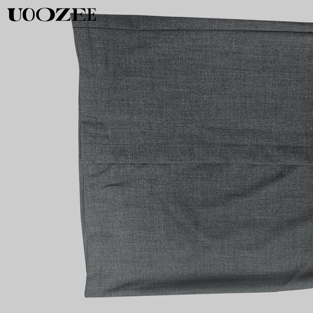 UOOZEE Women's Loose Wide Pants High-Waisted Pleated Split-Front Pants Trousers No belt Bottom Fitted Womenswear Basic pants women work outfits women interview outfits