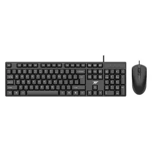 Keyboard Mouse Set for Laptop Desktop, Universal Wired Office Kit, Home Computer Accessories, Complete Setup for Work and Play