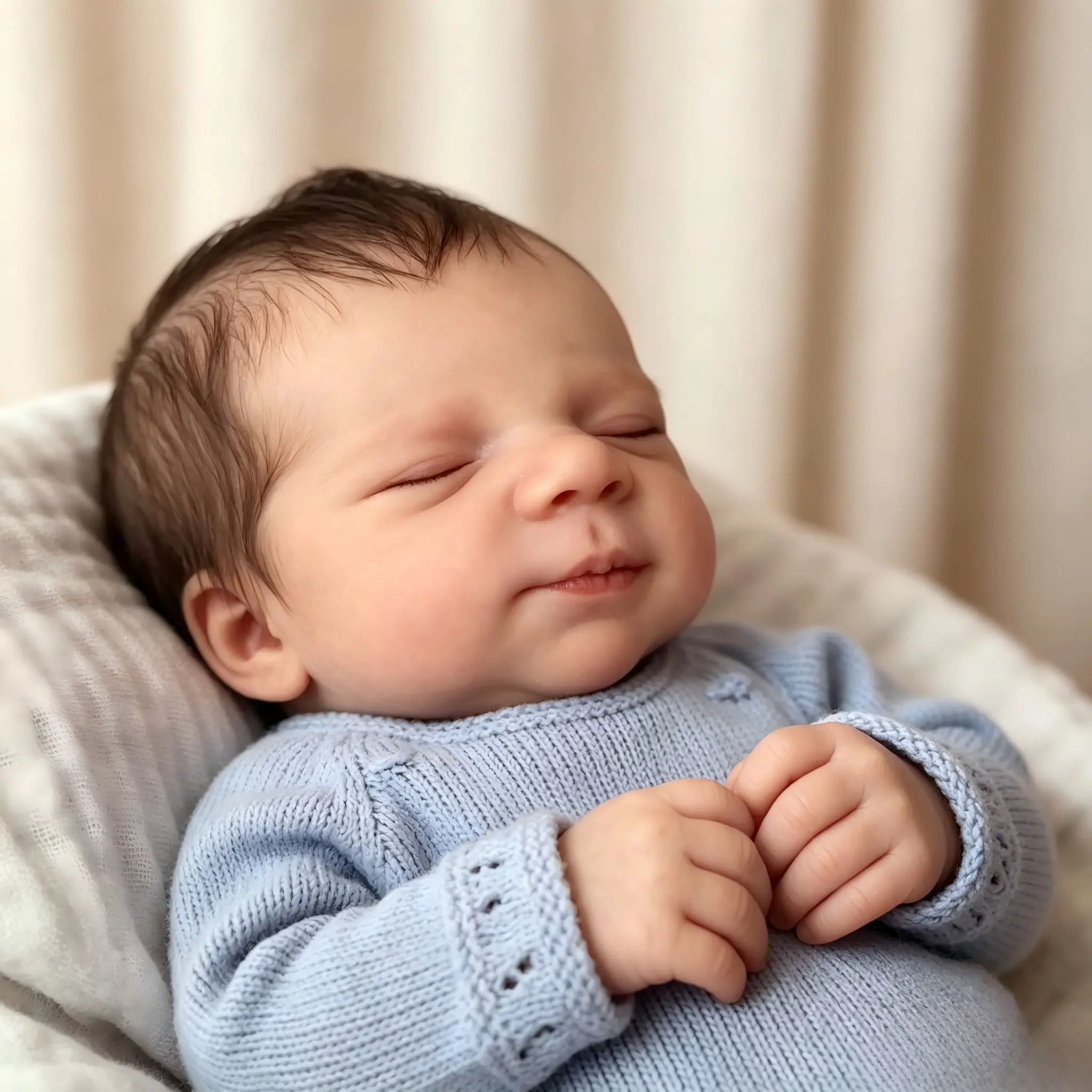 20-Inch Reborn Doll, Adorable with Gift Box, Perfect for Christmas, Halloween, Birthday Gifts, Suitable for Kids Aged 3+