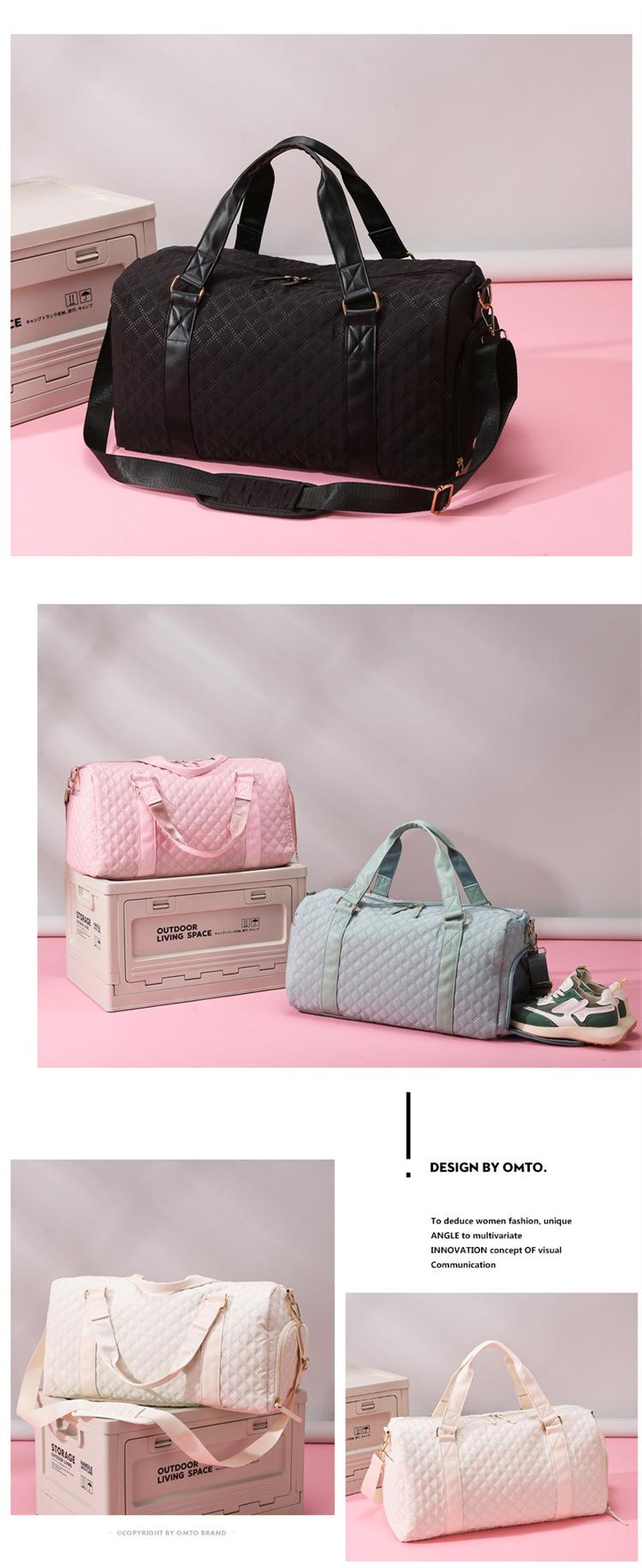 2026 New Luggage Bag Travel Bag Lightweight Student Accommodation Clothing Storage Bag Outdoor Sports Yoga Fitness Bag