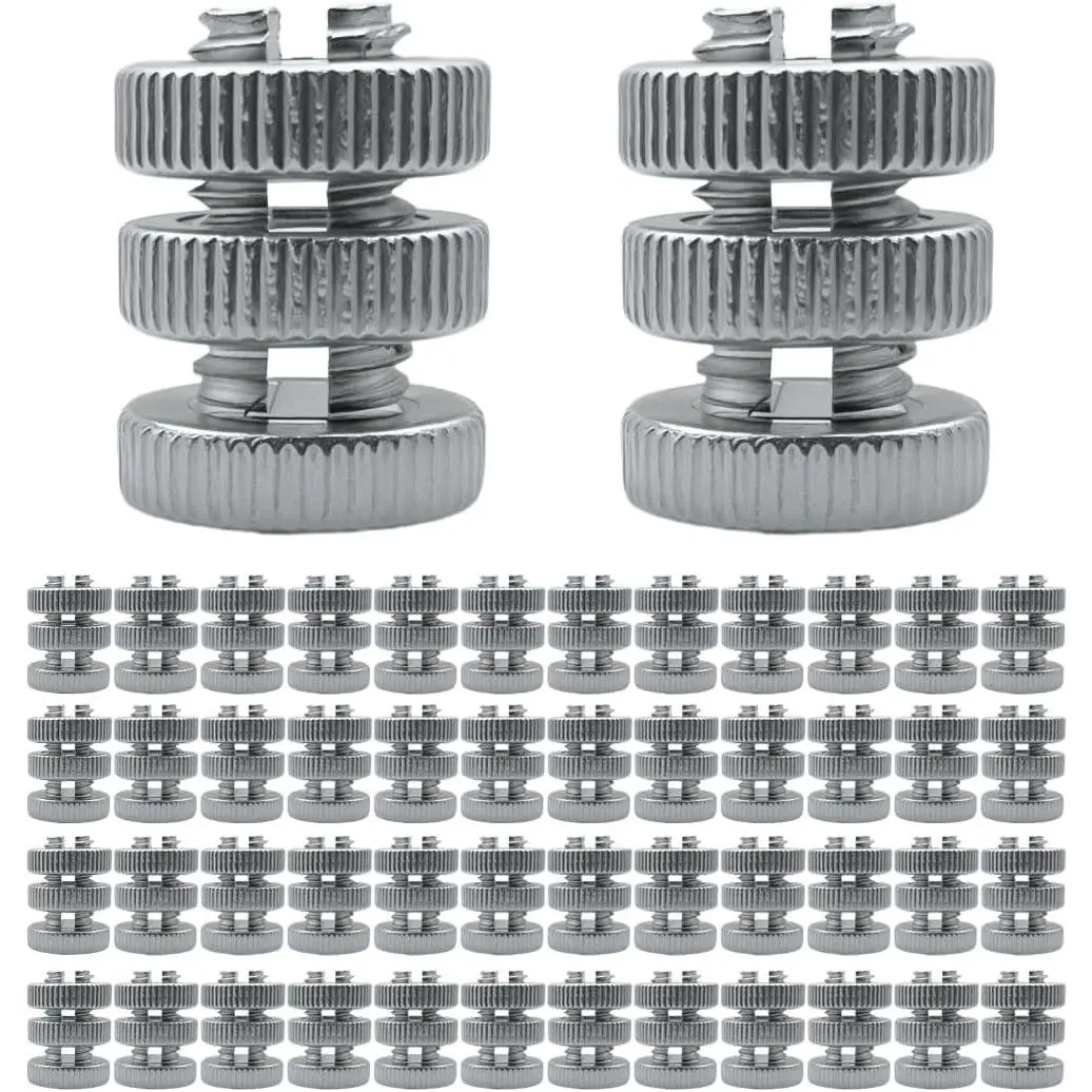 50Pcs Aluminum Alloy Fence Wire Clamps Split Bolt Joint Clamp Wire Connectors for Multiple Electric Fence Line Tap Clamp