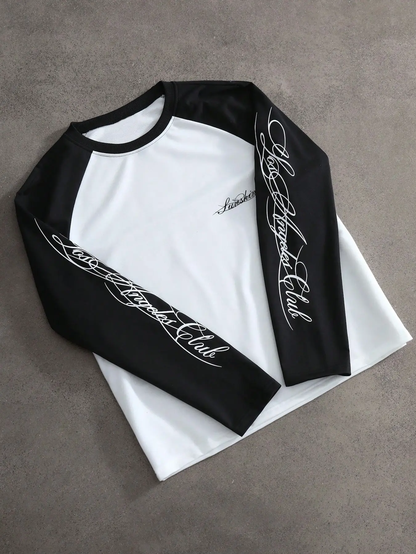 Y2K Retro Colorblock Long Sleeve Men's T-Shirt, Loose Fit Quick-Dry Breathable Knit Baseball Top, Streetwear Inner Shirt