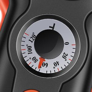 7-in-1 Emergency Survival Multifunctional Outdoor Safety Whistle with Lanyard, Ideal for Kayaking, Boating, Hiking, Camping, Climbing, Hunting, Fishing, Rescue Signaling