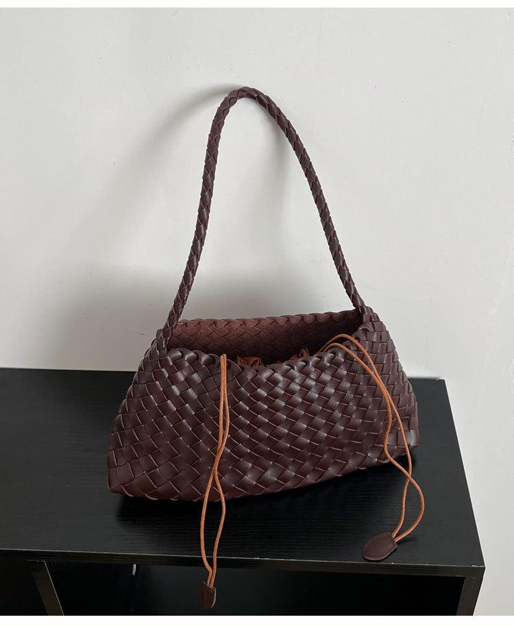 MLS6253 Hand-woven Underarm Bags for Women 2025 New Retro Portable Shoulder Bags Big and Small Bags