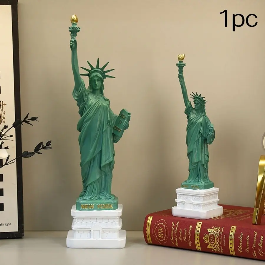 Liberty Statue Model Decorative Piece, Living Room Office Bar Shelf Sculpture, Creative Travel Souvenir Gift, Unique Art Craft Item