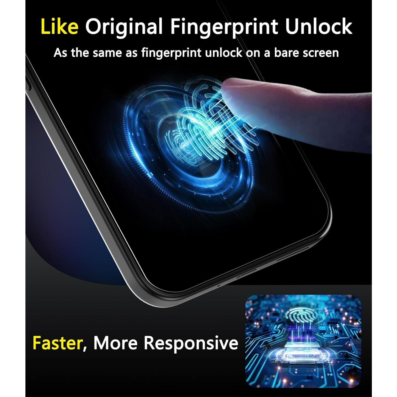 Full Coverage 3 Pack  Screen Protector for  Pixel 9 Pro [Phone Case Friendly], 3 Pack Tempered Glass Camera Lens Protector Accessories [Auto- Dusting & Adhesive]