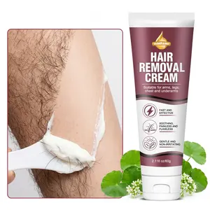 Gentle Full-Body Hair Removal Cream, Quick & Effective, Pain-Free, Moisturizing, Smooth Skin, Arms, Legs, Chest, Underarms, Long-Lasting