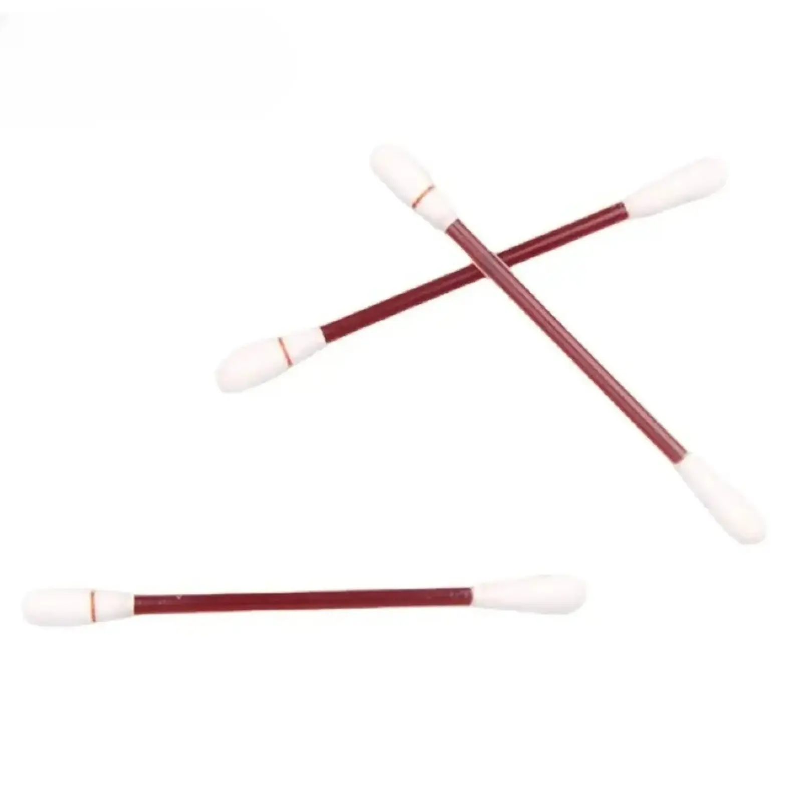 100 Pcs Individually Wrapped Pet Cotton Swabs, portable and practical pet supplies. Ideal for daily grooming and outdoor activities, reliable emergency accessories for your furry friends.