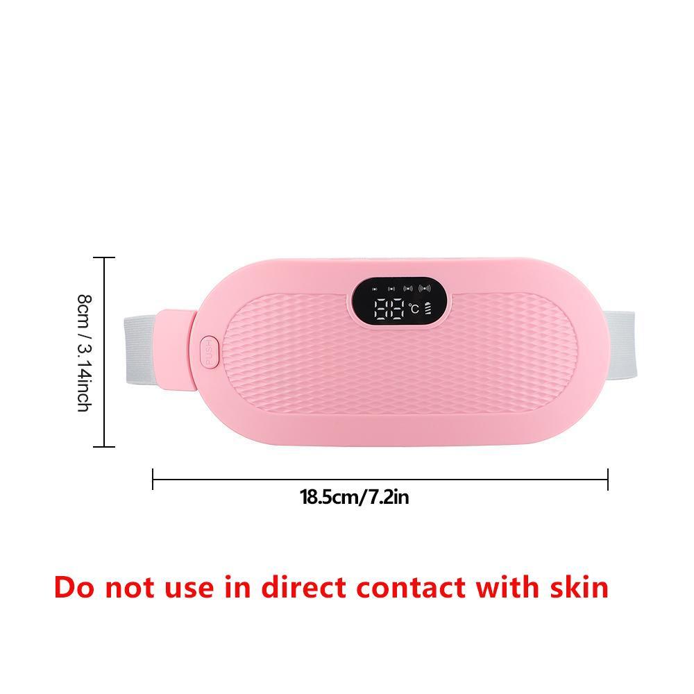 Electric Menstrual Belly Warming Belt, 1 Set Cordless Massage Belly Belt, Portable Hot Compress Massage Abdominal Waist Belt for Women, Women's Day Gift, Heating Pad, Massage Machine, Massagers