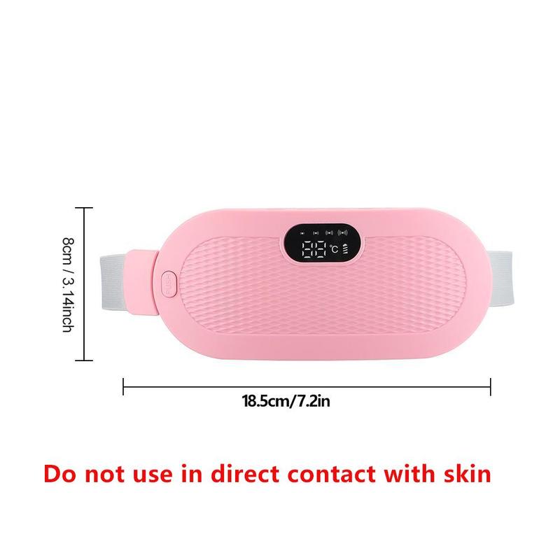 Electric Menstrual Belly Warming Belt, 1 Set Cordless Massage Belly Belt, Portable Hot Compress Massage Abdominal Waist Belt for Women, Women's Day Gift, Heating Pad, Massage Machine, Massagers