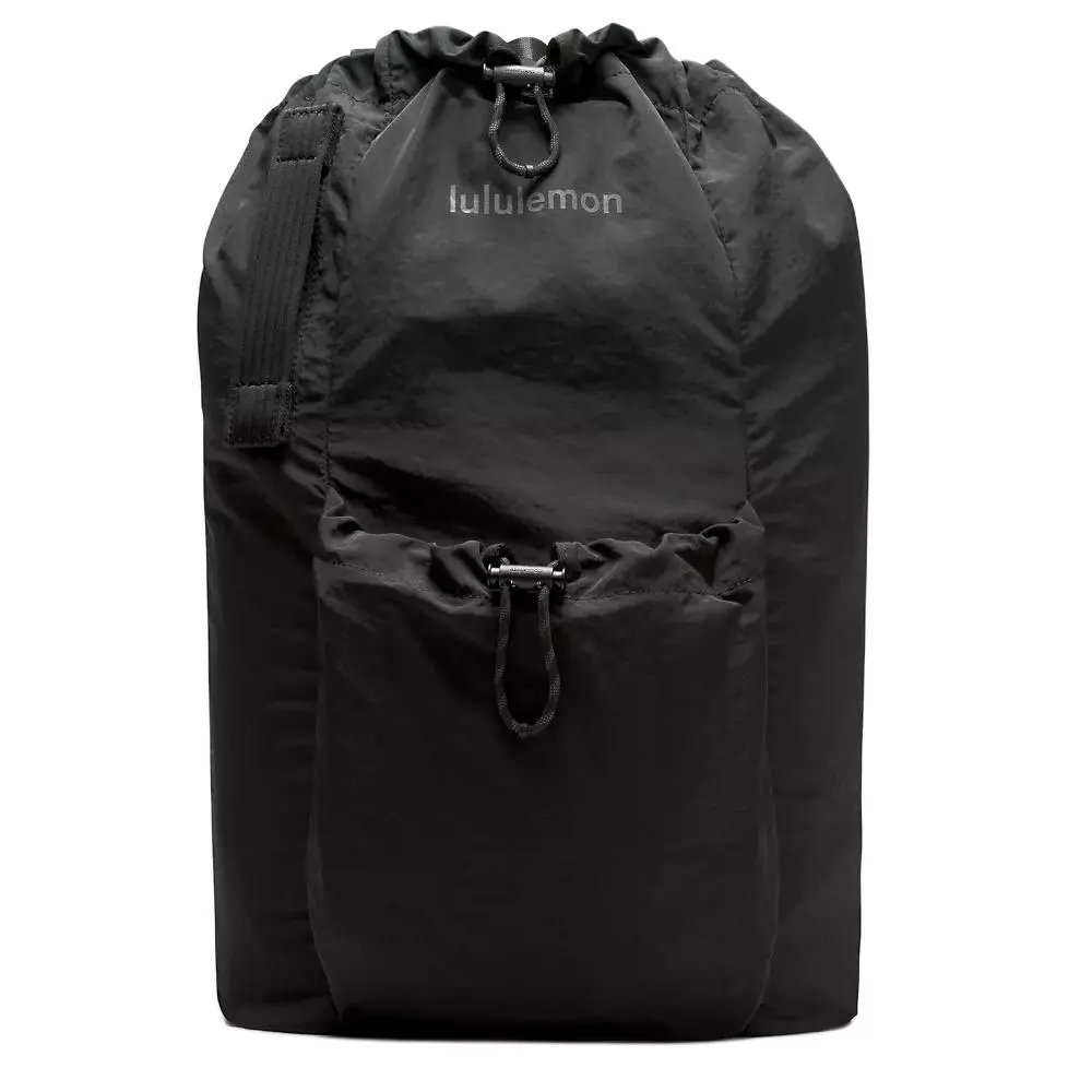 Lululemon 21L Stylish Unisex Nylon Backpack – Black