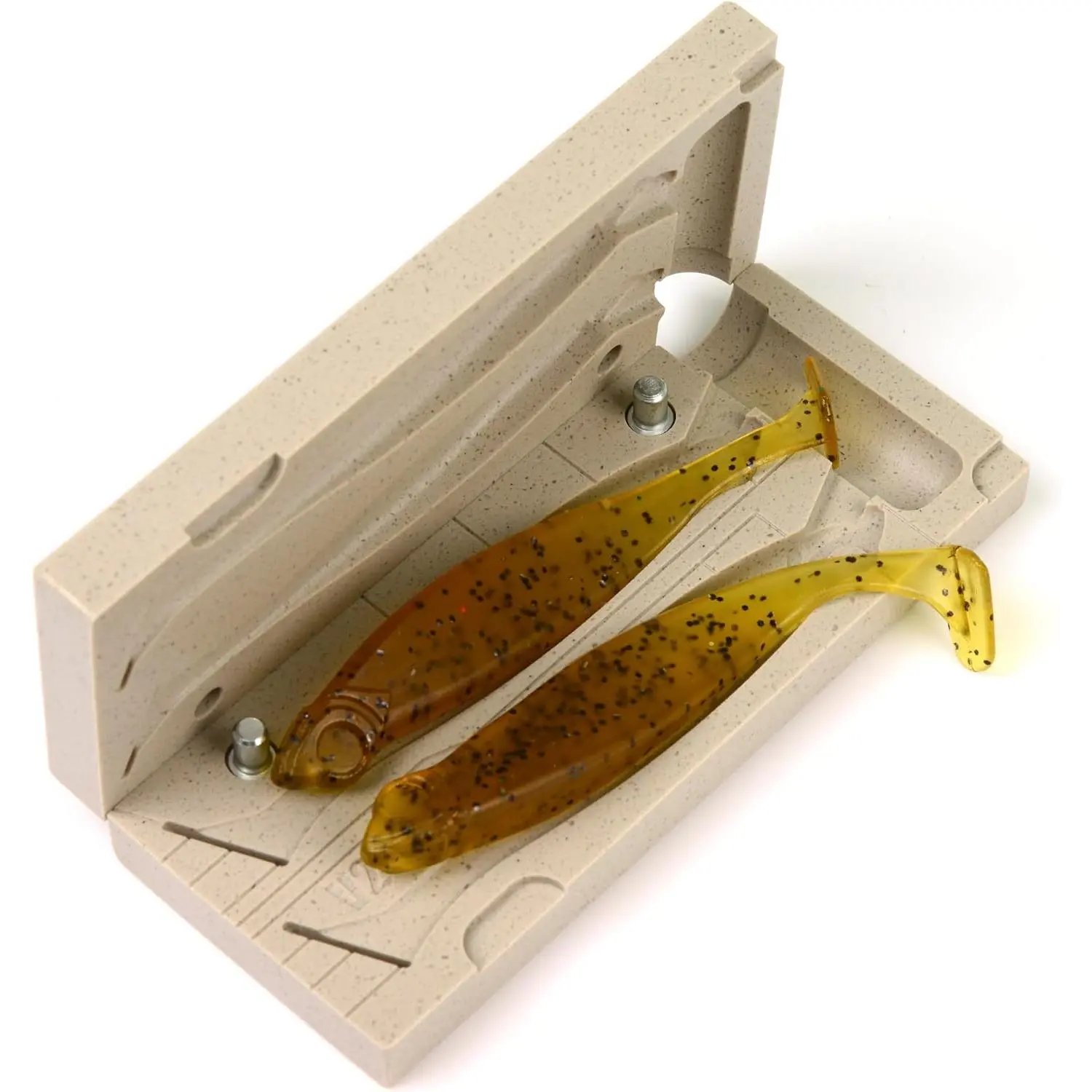 V230-2C  Mold Soft Plastiс Lure Making Injection Mold for Do-It ing Lures 4"