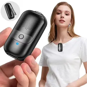 Wireless Clip-on Bluetooth Speaker,IP67 Waterproof Rating, ENC Noise-Cancelling Microphone, Features Large Touch Controls,A Wearable Bluetooth Speaker Ideal for Running,Hiking,and Outdoor Sports