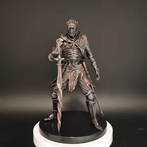 New Dark Souls 3 Model, King Arthur Knight Statue, Undead Soldier Figure, Desktop Handmade Sculpture, Collectible Decorative Piece