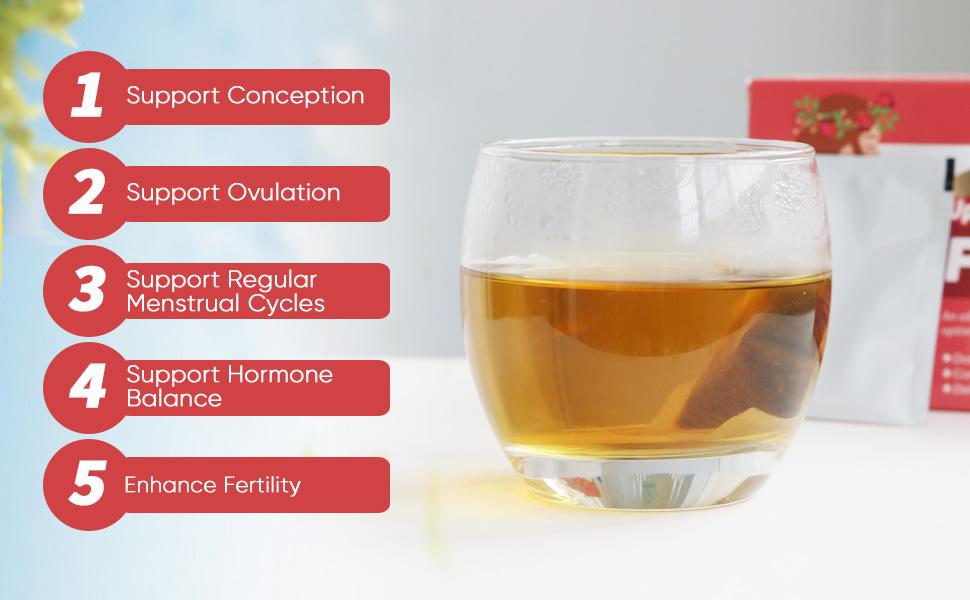 Wins Town Fertility Tea for Women Preconception Supports Ovulation Conception & Hormonal Balance 30 Tea Bags Beverage Malaysia