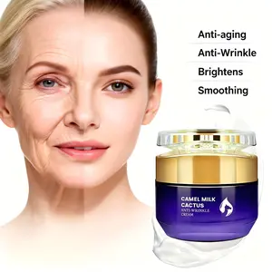 Camel Milk Anti-Wrinkle Moisturizing Cream, Deep Hydration, 24-Hour Moisture, Fades Wrinkles, Tightening Lifting, Suitable for All Skin Types