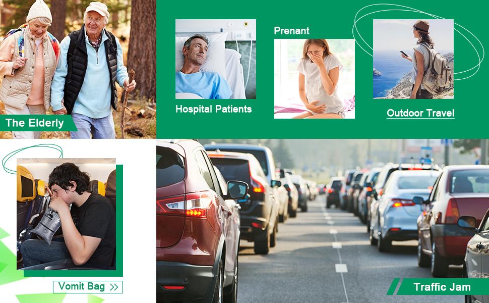 OUMEE 28/23/20/12/8 Pack Disposable Urine Bags, 700ML Travel Pee Bags Unisex Urinal Bag Vomit Bag for Travel Traffic Jam Emergency Portable Camping Urinal Bags for Men Women